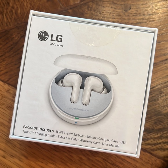 New In Box: LG Tone Free Noise Cancelling Ear Buds - Picture 2 of 6